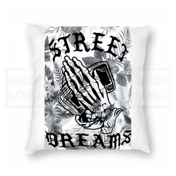 

Street Dreams Forever Black Large Mens Pillow case Praying Hands Women Men