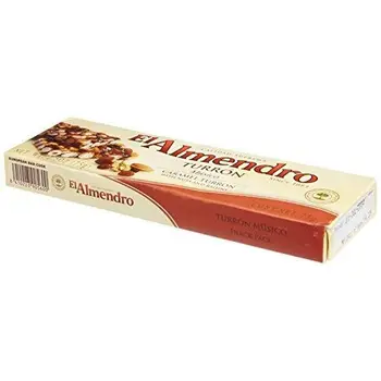 

Caramel Turron with Nuts and Raisins El Almendro 75g