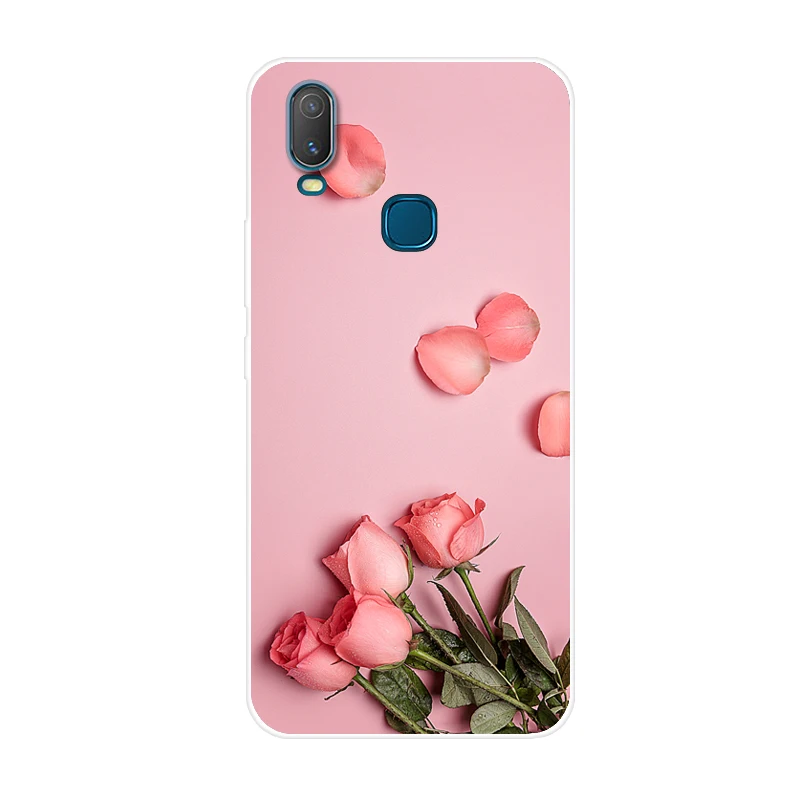 ДЛЯ Vivo Y11 чехол 6,35 ''тонкий мягкий силиконовый чехол s для Vivo Y11 Прозрачный чехол для VivoY11 Y 11
