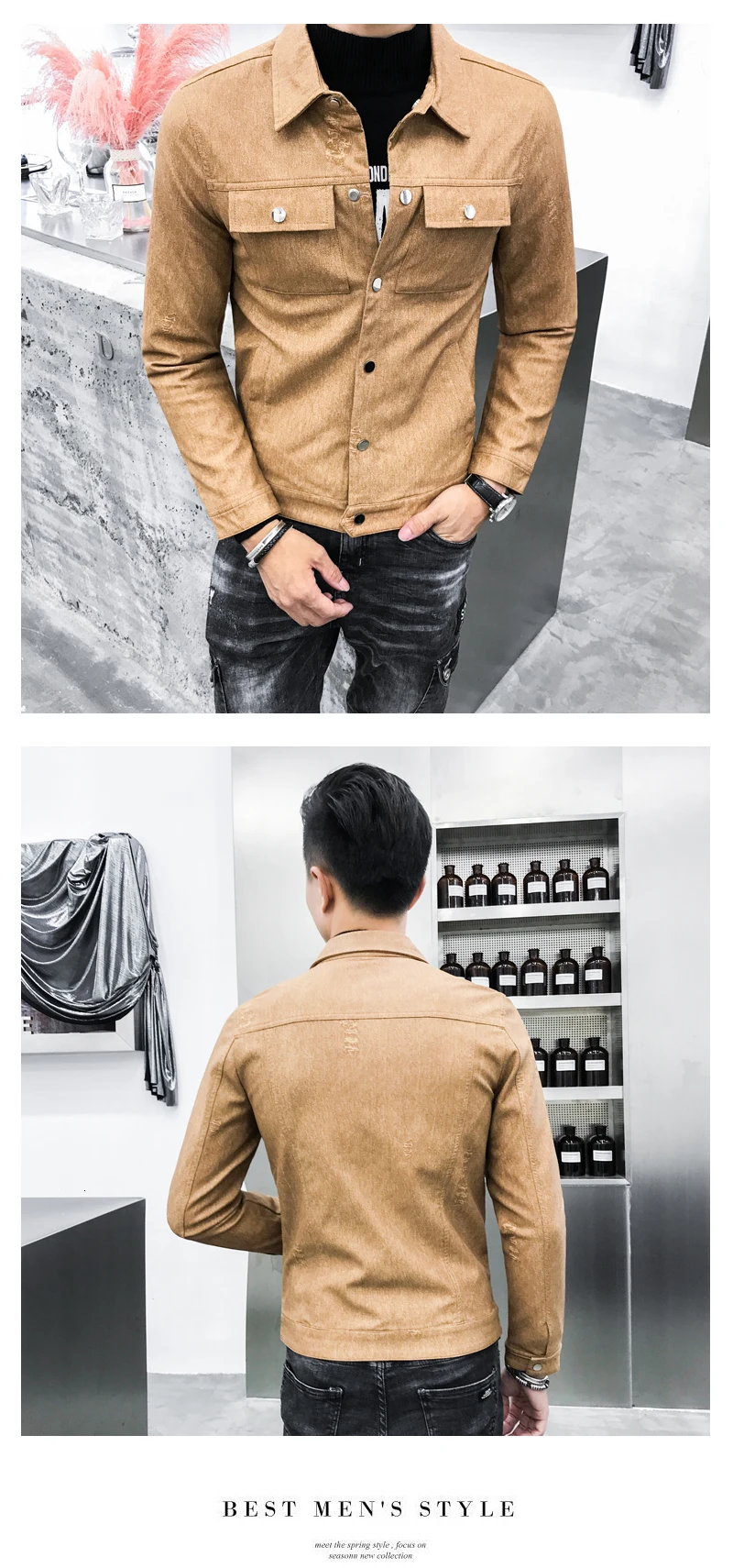 4 цвета искусственная кожа для мужчик облегающие пальто Pu Chaqueta Cuero Jaqueta Masculino мотоциклетная кожаная куртка мужская Mantel Deri Ceket