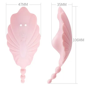 Shell Shape Invisible Wireless Remote Control Panty Vibrator Recharge Wearable Clitoral Stimulator Panties Wear Egg Sex Toy 5