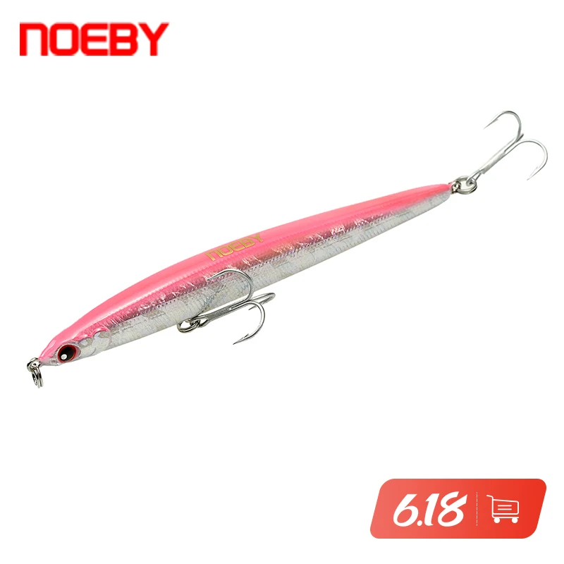 Рыболовная приманка NOEBY NBL9126 твердая Тонущая карандаш искусственная с крючками | Наживки -4000896941478