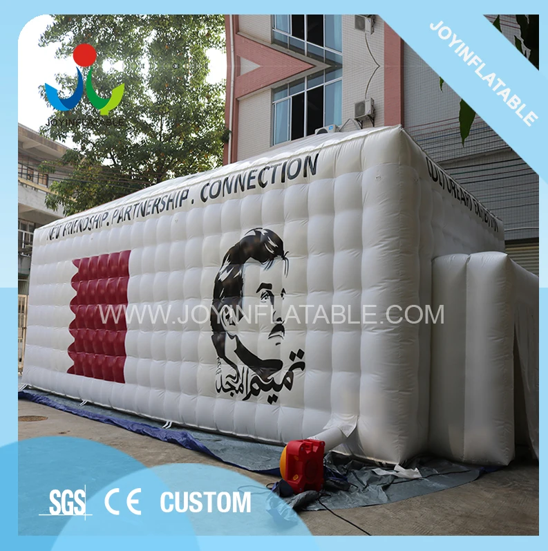 12X6M  Inflatable PVC Party Structure House Tent In white Color 6