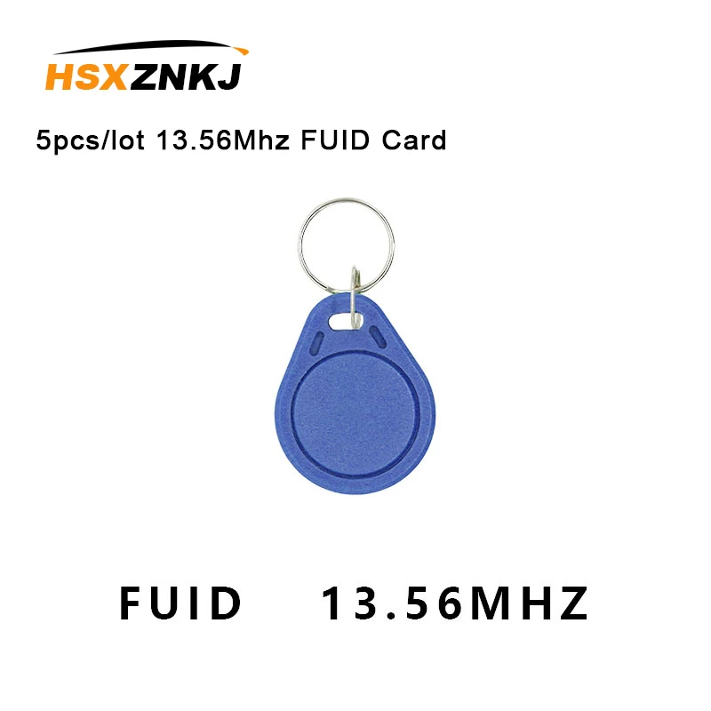 

5pcs/lot 13.56Mhz FUID Card RFID FUID Tag One-time UID Changeable Block 0 Writable Proximity keyfobs Token Key Copy Clone