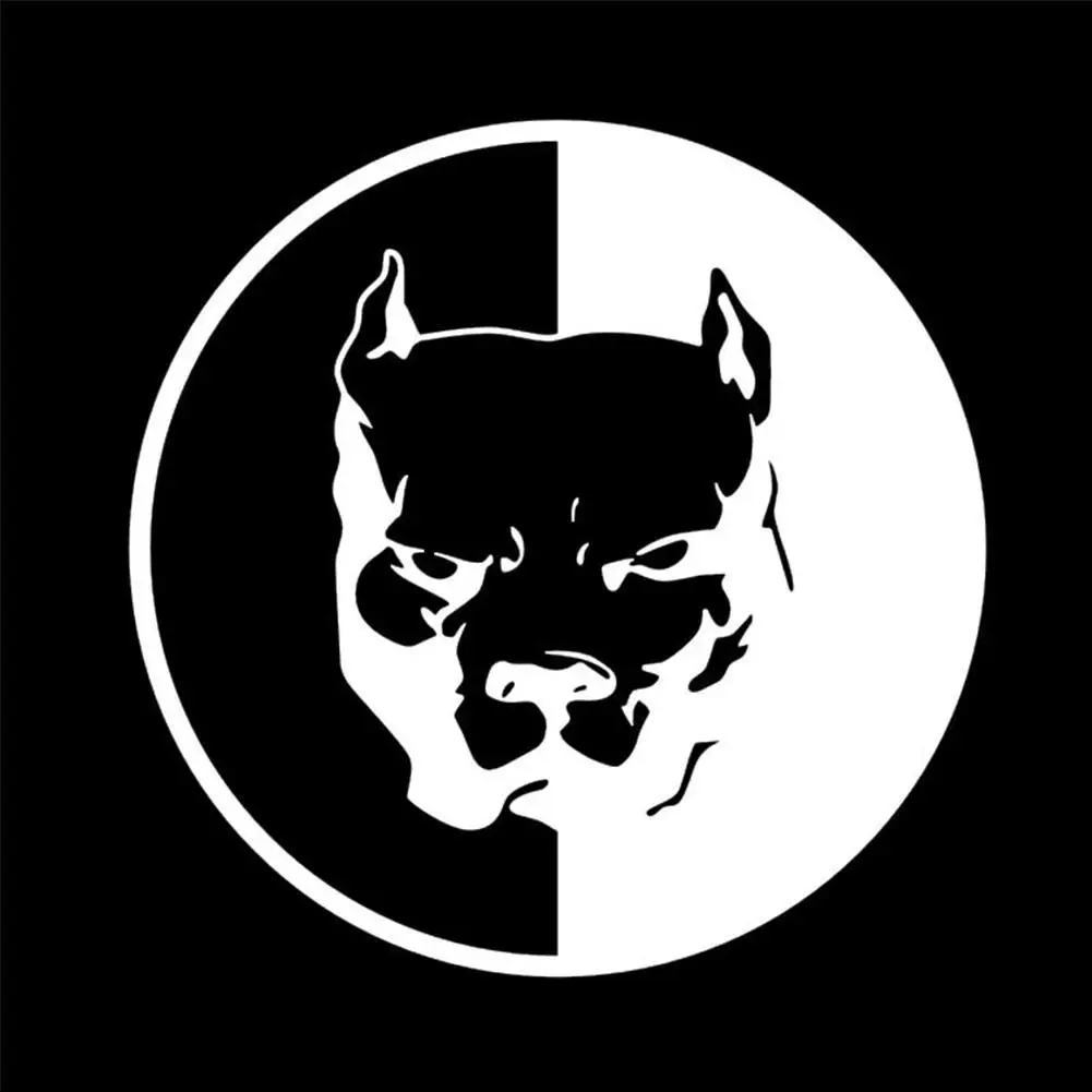 7011 Bulldog Автомобильная наклейка Забавный Водонепроницаемый питбуль Авто декоративные наклейки