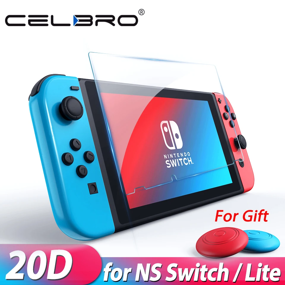For Nintendo Switch Screen Protector Lite Tempered Glass Protection Cristal Templado Film | Электроника