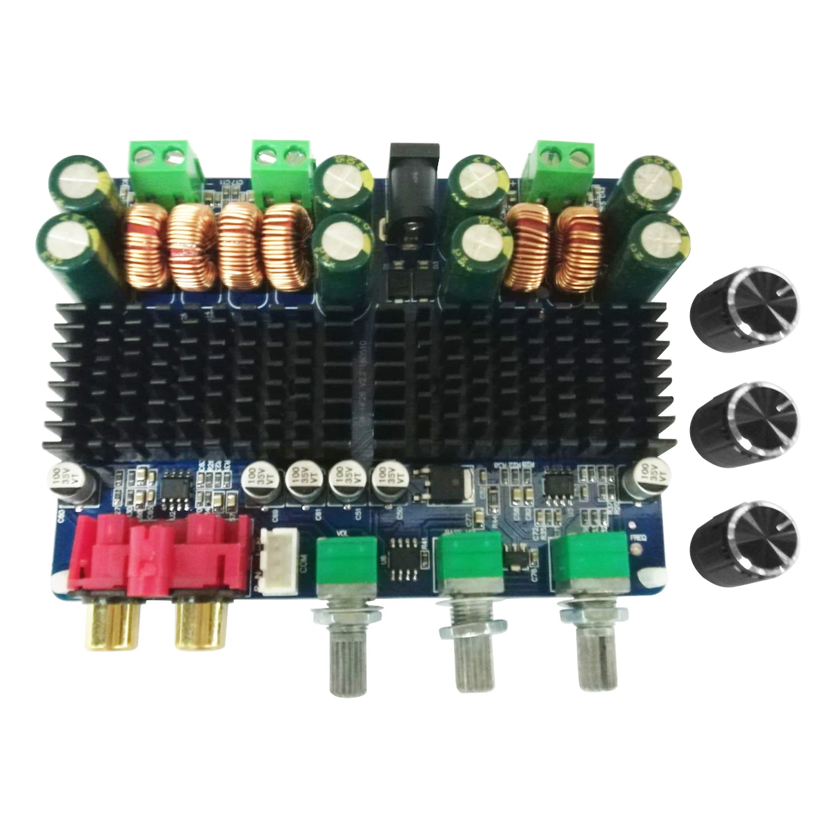 

TPA3116 Digital Subwoofer Power Amp Board 12~26V DC bluetooth 2.1 Channel Amplifier Boards 2x50W+100W