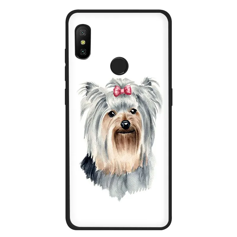 Мягкий ТПУ чехол для телефона EWAU йоркширский терьер собака для Xiaomi 6 8 9 SE A1 A2 Lite 9T CC9e A3 Pro MAX 3 F1 - Цвет: B11