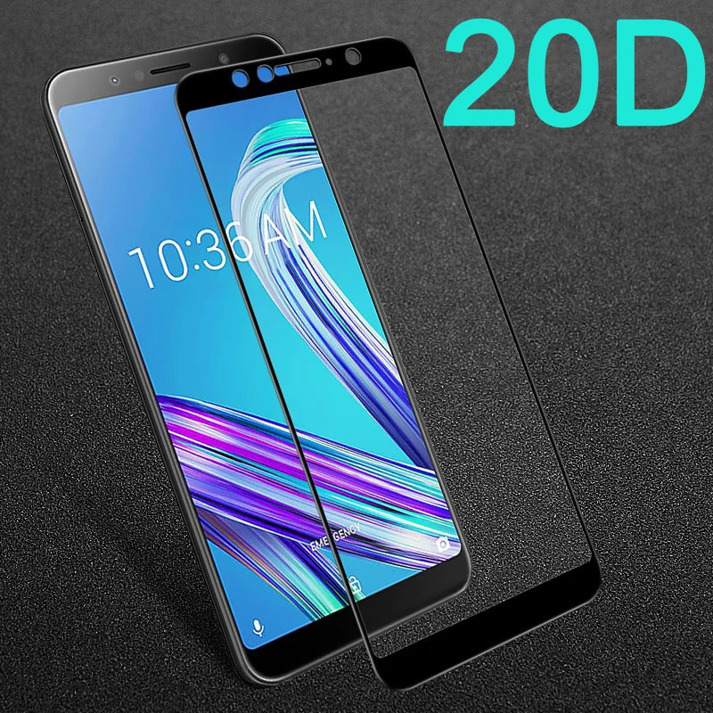 20D протектор экрана из закаленного стекла для ASUS Zenfone Max pro M1 ZB601KL M 1 ZB602K ZB555KL защитное стекло 9H стеклянная пленка