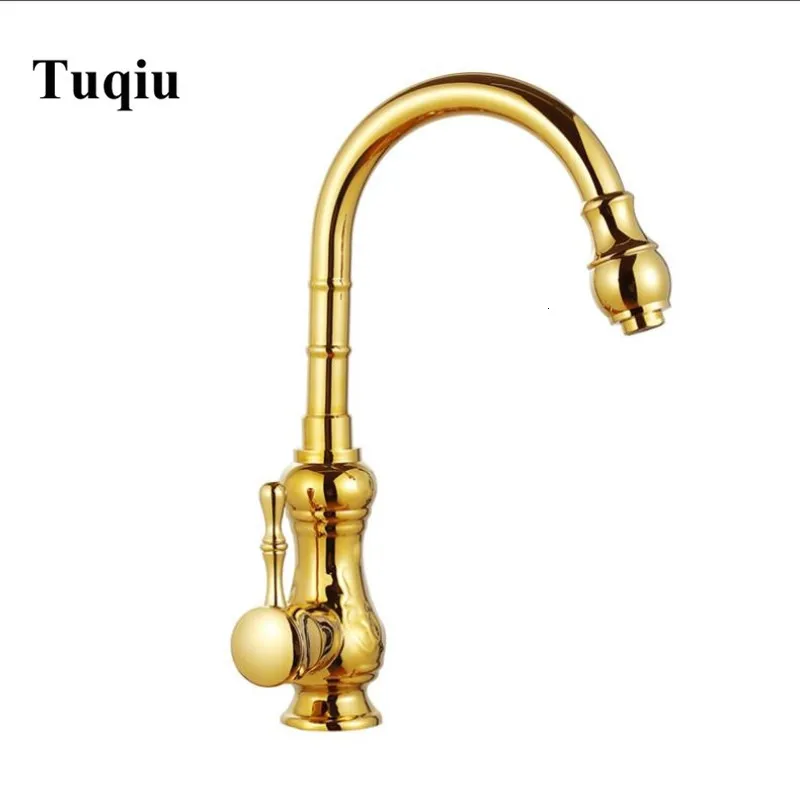 Can Mixing Faucets Kitchen Faucets Made Of Gold And Heat Aliexpress