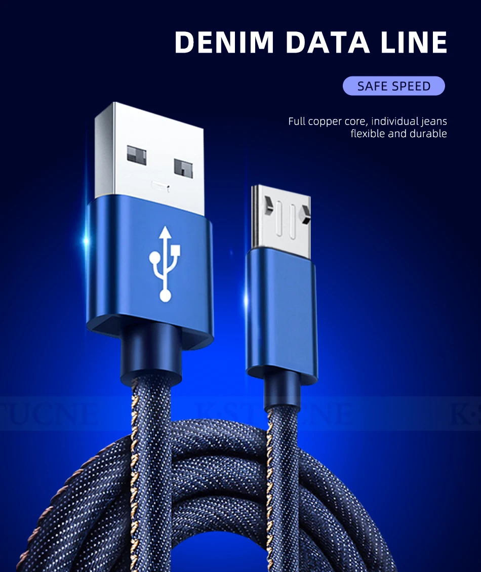 2.4A Micro USB кабель 1 м 2 м Android Быстрая зарядка кабель зарядного устройства для samsung S7 Xiaomi Redmi Note 5 7 Pro планшет шнур мобильного телефона
