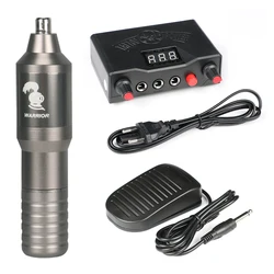 Tattoo Kit Rotary Machine 12000 Rpm Digital Power Supply 18V Foot Switch Professional PMU High Speed Tattoo Supplies Set