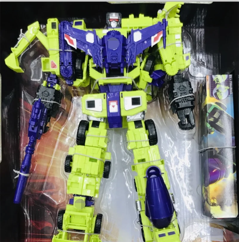 Трансформация Defender Defensor Devastator фигурка игрушки экшн-фигурка робот развивающая модель Рождественский подарок для детей