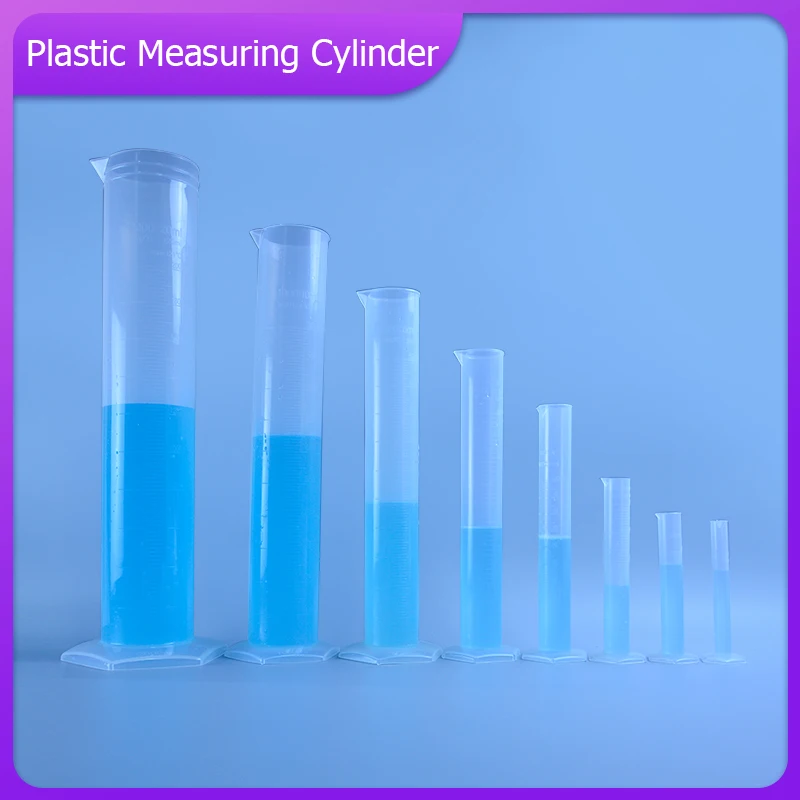 Lab Plastic Measuring Cylinder With Scale Laboratory Tools School Lab Accessories 5~2000ml 1pcs