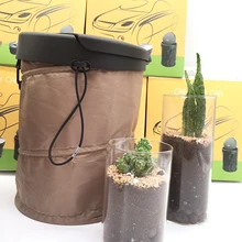 2 шт. портативный мусорный ящик аксессуары легкая Чистая Корзина Универсальный с крышкой большой емкости складной отходы Автомобильная корзина для мусора