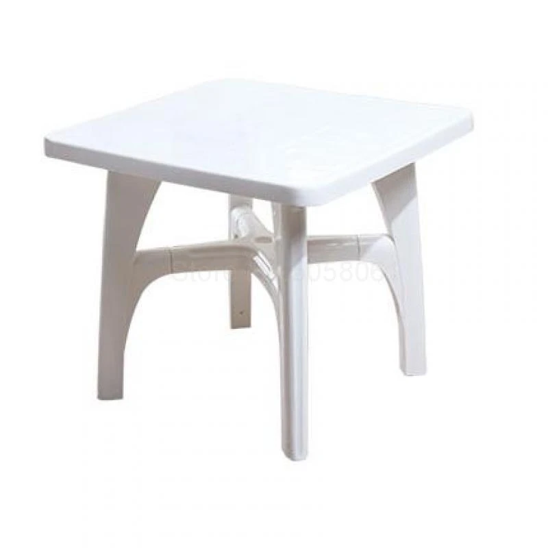 Mesas de plástico gruesas, mesas de playa, mesas redondas cuadradas, recreativas al aire libre, mesas de y filas grandes de mesa| | AliExpress