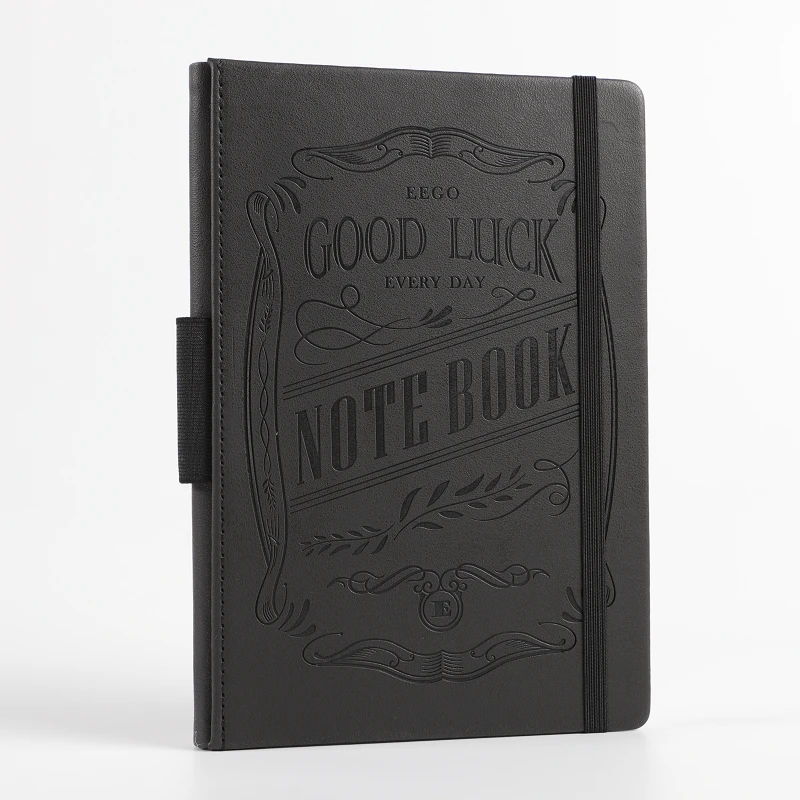 Black Journal Винтажный ежедневник Органайзер A5 Bullet Journal Еженедельный дневник записная книжка ежемесячная записная книжка замечательная настольная книга для путешествий - Цвет: Black Journal