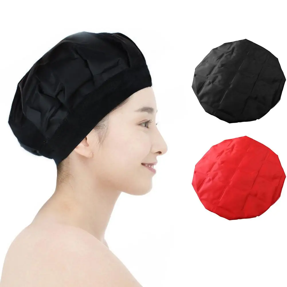 Нагревательный колпачок для волос, масляный колпачок для горячей и холодной воды, двойное использование, шапка с микроволокном, уход за волосами шапочка, беспроводные, с подогревом, инструменты для глубокого кондиционирования, уход за волосами