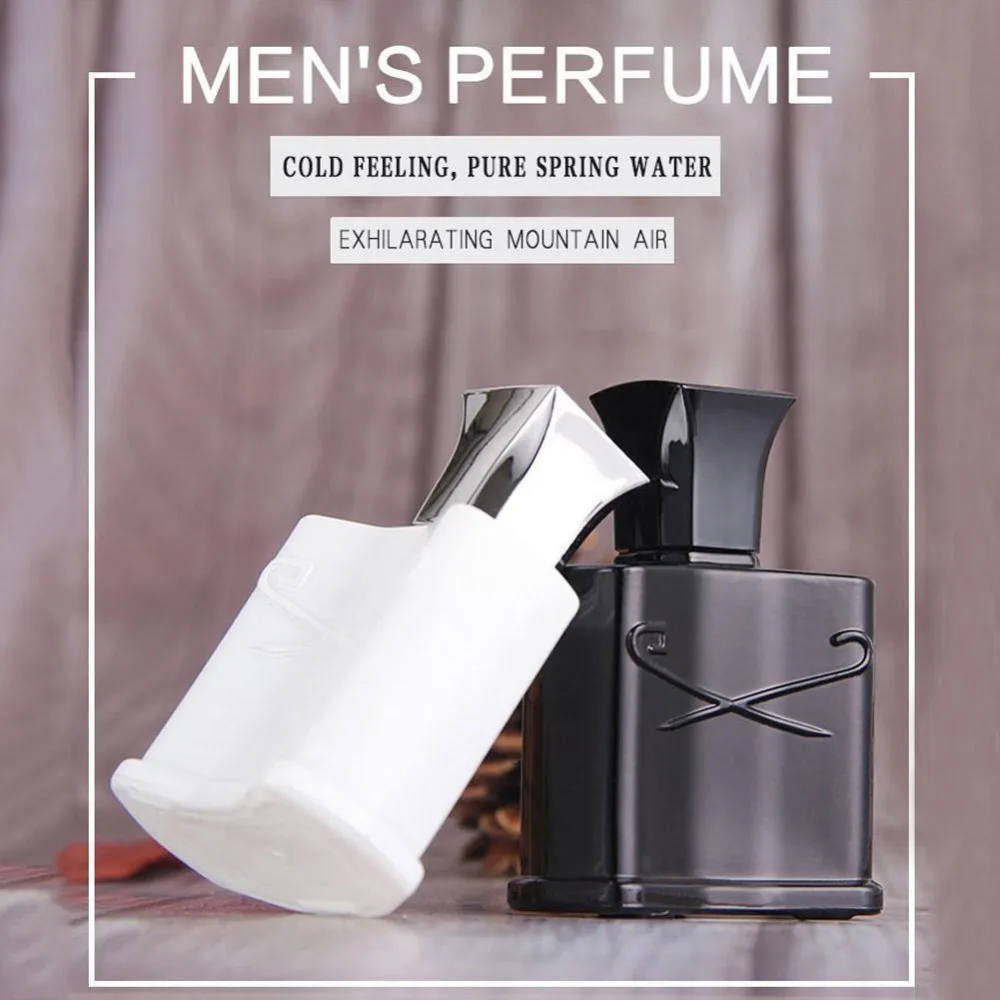 Парфюмированная для мужчин свежая Соблазнительная стеклянная бутылка мужской парфуз стойкий ароматический спрей оригинальный
