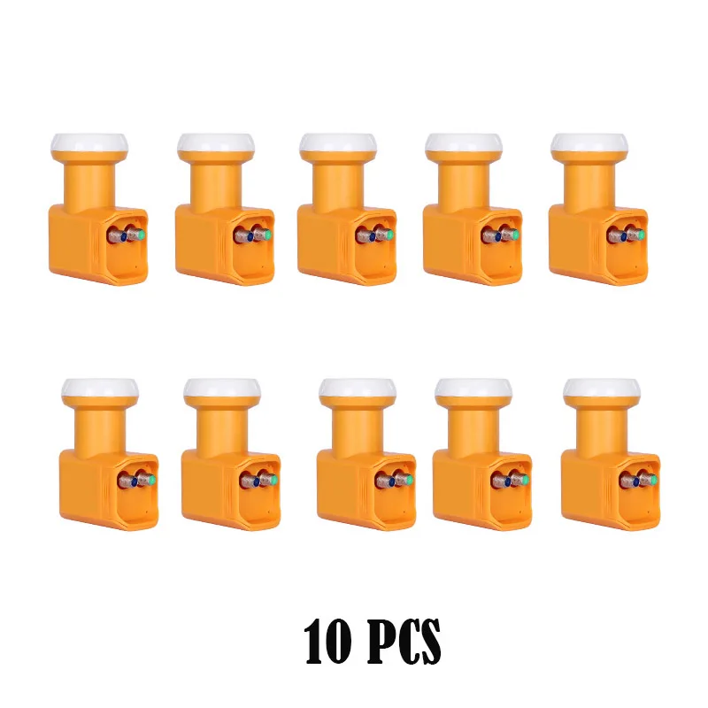 10PCS Universal Ku Band LNB for Satellite TV Receiver Twin LNB Dish TV satellite lnb