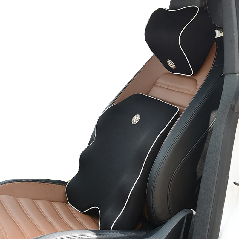 Chair Cushion Car Seat Cushion Back Pillow Car Neck Pillow Head
