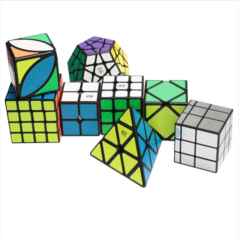 8 шт./компл. Скорость 2x2/oneplus 3/oneplus x 3 4x4 магический куб профессия головоломка странные-shape форме, благодаря чему создается ощущение