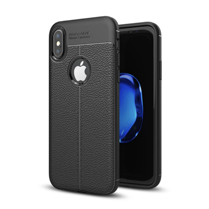 Кожаный чехол для телефона iPhone 6 6s 7 8 Plus роскошный мягкий силиконовый 11 Pro X XS Max XR