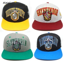 Письмо из Хогвартса шляпа Харри козырек шляпы Слизерин бейсбольная кепка Гриффиндор Ravenclaw Hufflepuff Кепка s Гермиона Грейнджер костюмы