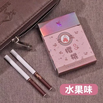 

10 Packs Cherry Fruit Tea Smoke Tobacco Herbal Tea Cigarette Clearing Lung to Quit Smoking Non-tobacco Products No Nicotine