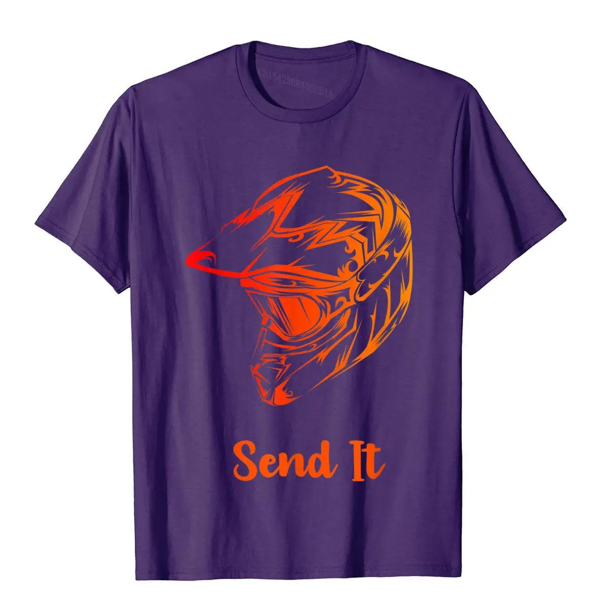 Send It Motocross ATV Snowmobile Jet Ski UTV Gift T-shirt__B9140purple