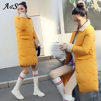 

Fasion Slim Warm Winter Jacket Women Long Parka Mujer Ladies Puffer Coat Women Elegant Casaco Woman Winter Coats and Jackets