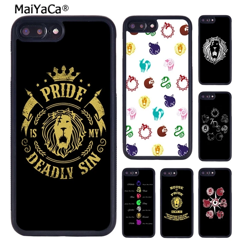 MaiYaCa Escanor Seven Deadly Sins Phone Case Cover For iPhone 5 6S 7 8 plus 11 12 13 Pro X XR XS Max Samsung Galaxy S8 S9 S10 | Мобильные