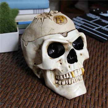 

Personality Pirate Skull Ashtray Ktv Bar Fashion Decoration Retro Ashtray Ornaments