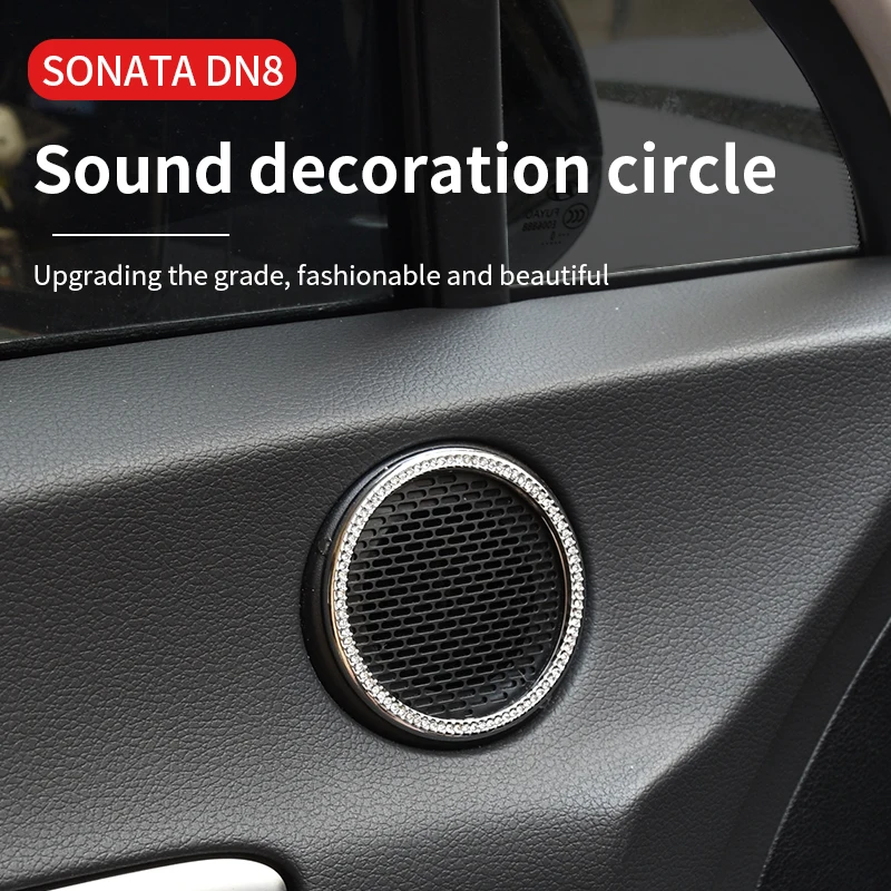 

Декоративные круглые декоративные наклейки для Стразы Hyundai Sonata DN8 2020 2021