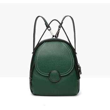 

Women's backpack 2020 new Korean soft leather small backpack ins travel messenger small backpack fashion women's bag