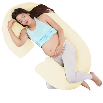 

GIANTEX Multifunctional C Shape Total Body Pillow Sleeping Memory Foam Pillows for Expectant Mothers With Removable Cover HT0900