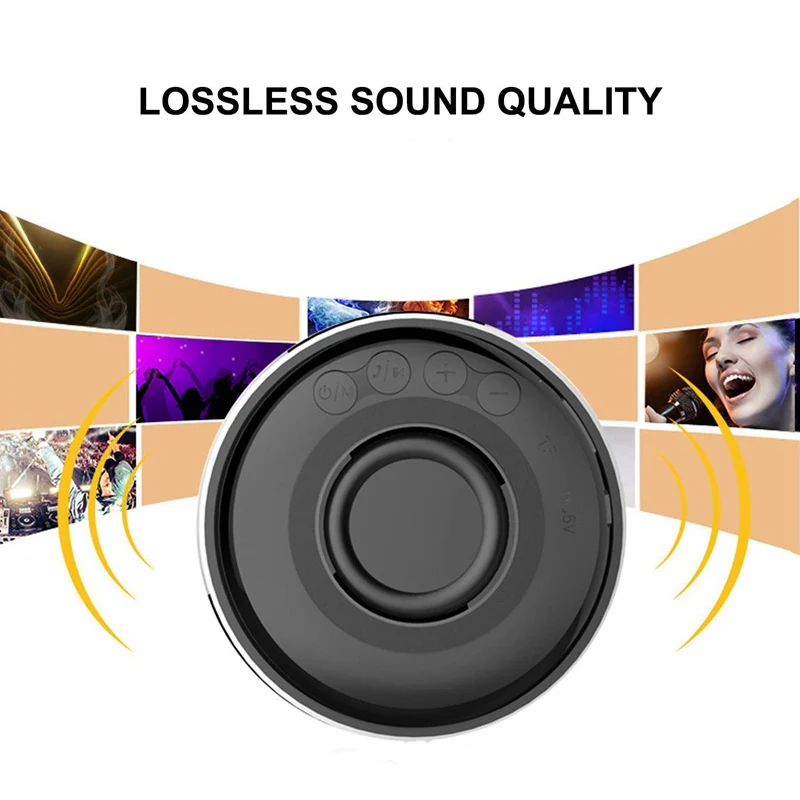 C5 Bluetooth динамик TWS беспроводной мини аудио портативный динамик металлический Bluetooth динамик