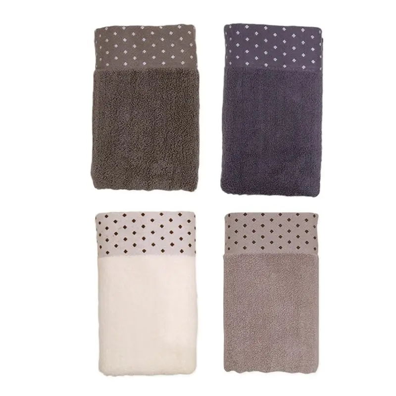 

32-strands Plain Colour Cotton Water Absorbent Durable Towels for Home