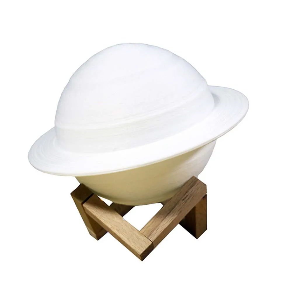 New 3D Printing Saturn Lamp Personality Smart Home Night Light Led Light Creative Moonlight Bedside Lamp Birthday Gifts Lamp 3