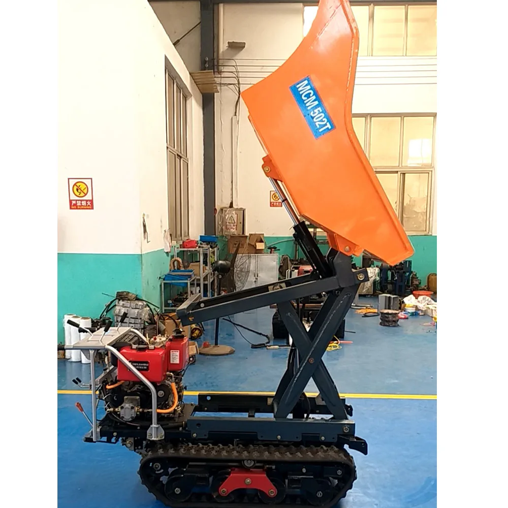 Migliore Qualità Prezzo Di Fabbrica Capacità Di Carico 350 Kg Mini Dumper Per Camion