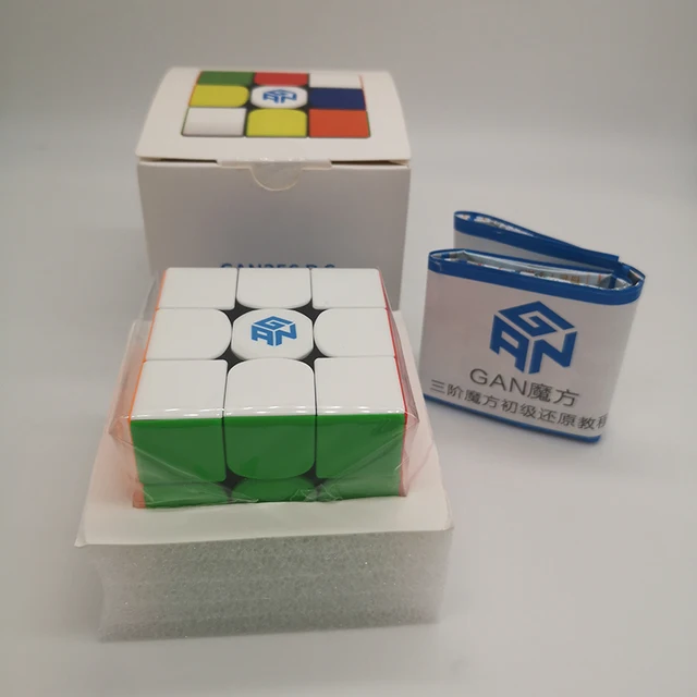 GAN 356RS 3x3x3 Magic Cube 3x3 Speed cube Upgrade version Cube Stickerless Twist 3X3X3 Puzzle Cube GAN 356RS Cubo Magico 6