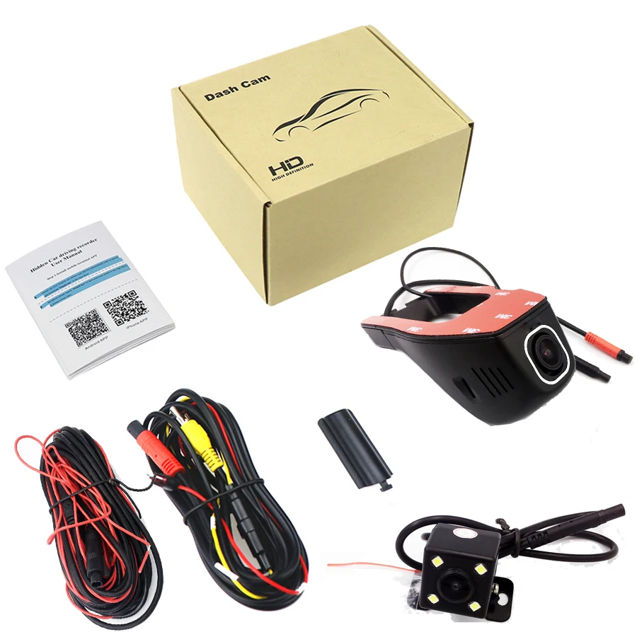 Видеорегистратор WHEXUNE Novatek 1080 Wi Fi Full HD 96658 P ночное видение|black box|novatek 96658car dvr camera |