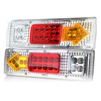 

DC 12V LED Tail Lights 2Pcs Super bright Waterproof Car Truck Indicator
