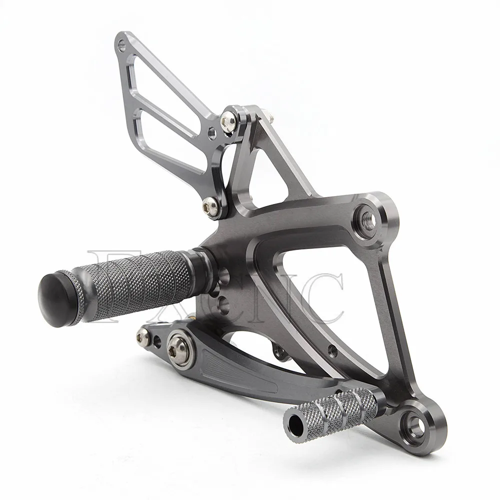 Для Honda CBR 500R 400R CB500F CB400F 2013- CNC Алюминиевый Регулируемый мотоцикл Rearset задний комплект ножка Peg педаль подножка