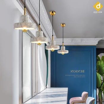 

Post-modern Art Restaurant Pendant Lamp Nordic Simple Dining Table Bedside Bed Three Round Bar Cosmos Pendant Lights lampen