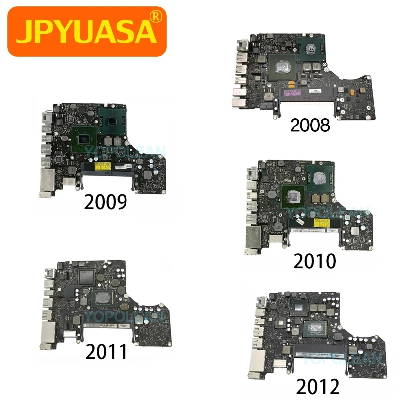 Original Motherboard For Macbook Pro 13 A1278 Logic Board 2008 2009 2010 2011 2012 Years
