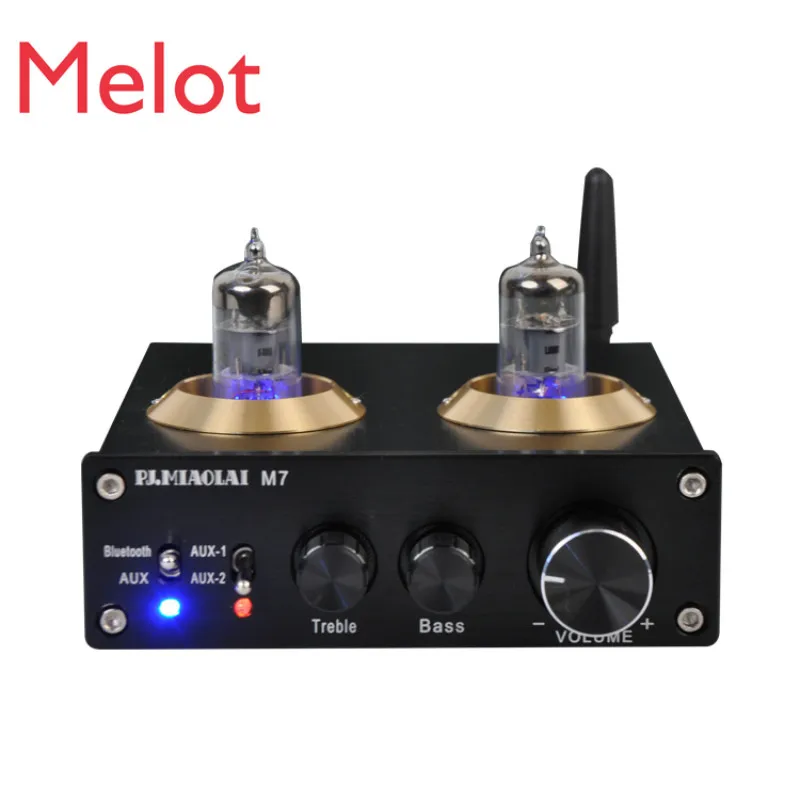 

Melot M7 Electronic Tube Front-End HiFi Audio Fever Bluetooth 5.0 Decoding Amplifier Front Tone