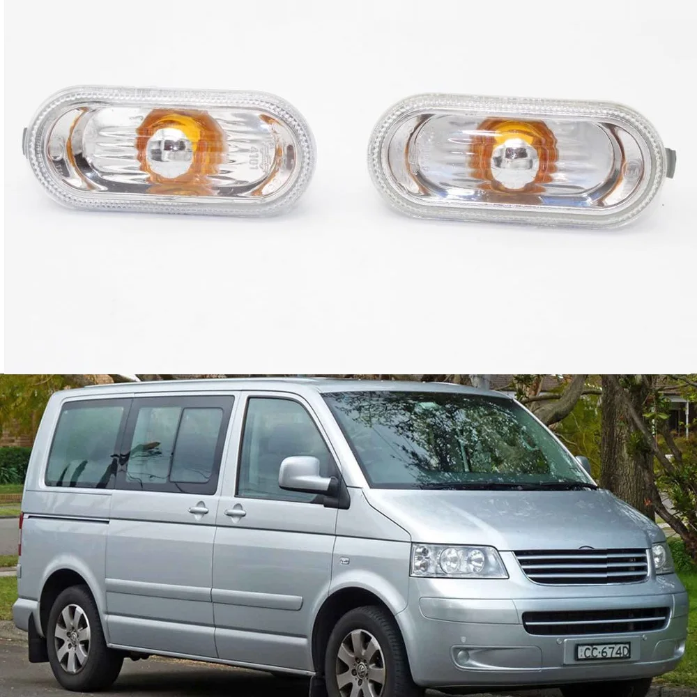 2 шт. для VW Transporter T5 Multivan 2003 2004 2005 2006 2007 2008 2009 авто Стайлинг Боковой габаритный