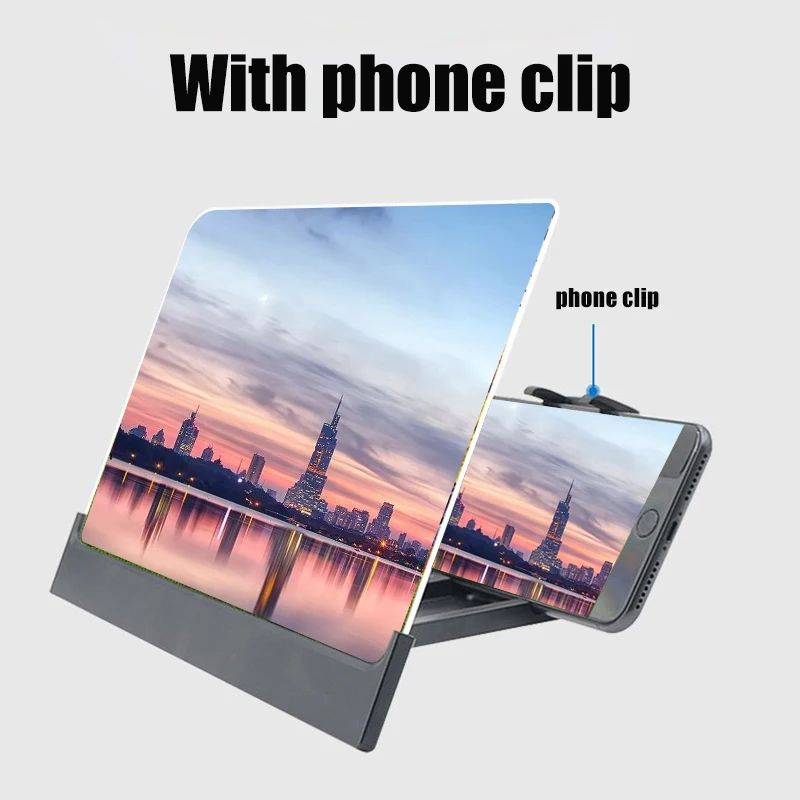 

High Definition Projection Phone Holder Screen Magnify Bracket with Bluetooth Speaker HSJ-19