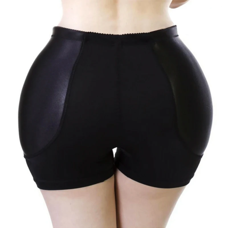 Women Padded Panty Body Shaper Shorts Fake Ass Big Booty Bum Butt